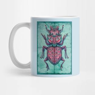 Surreal Insects - beetle Mug